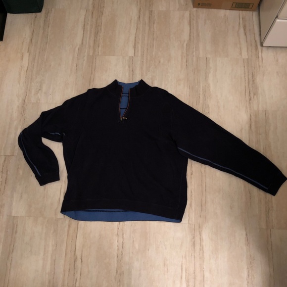 Tommy Bahama Quarter Zip - Picture 1 of 1